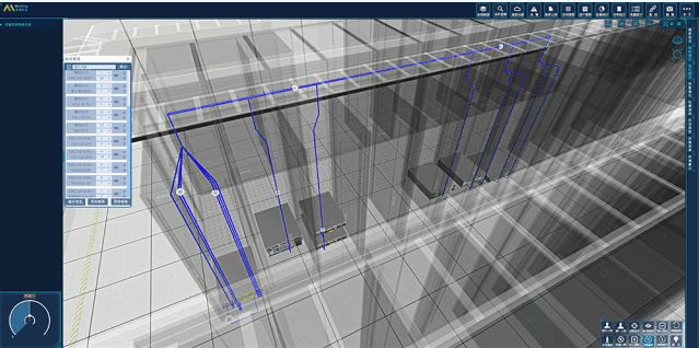 数据中心线路可视化